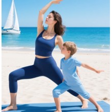 Family Yoga Wear Guide: How Our Factory Creates Charming Parent - Child Yoga Suits