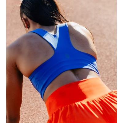 Custom Activewear OEM - Women's Fitness Crop Top Sports Bra with Removable Padding | High-Quality Manufacturing for Bulk Orders