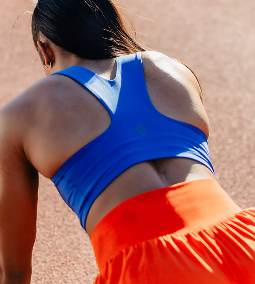 Custom Activewear OEM - Women's Fitness Crop Top Sports Bra with Removable Padding | High-Quality Manufacturing for Bulk Orders