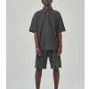 2 Piece Zip Tracksuit Polo Shirt and Shorts Sets Short Sleeve Summer Casual Outfit