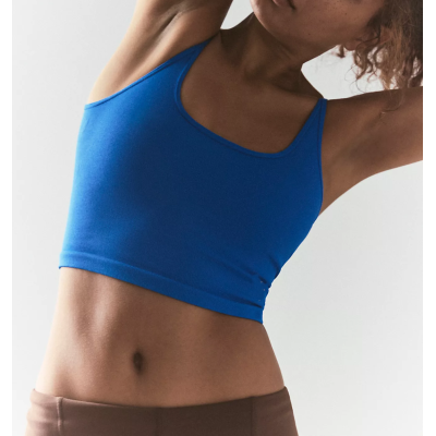 Sports Bras for Women,Padded Sports Bra Tank Top Sexy Crisscross Back High Impact Longline Workout Yoga Bra