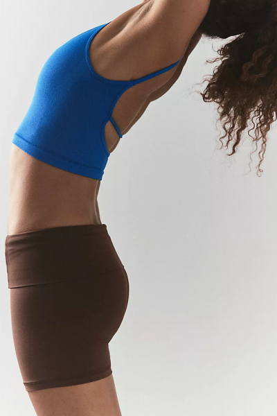 Sports Bras for Women,Padded Sports Bra Tank Top Sexy Crisscross Back High Impact Longline Workout Yoga Bra