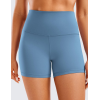 High Waisted Spandex Biker Shorts, Workout Booty Soft Yoga Shorts for Women