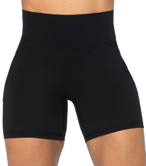 High Waisted Spandex Biker Shorts, Workout Booty Soft Yoga Shorts for Women