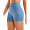 High Waisted Spandex Biker Shorts, Workout Booty Soft Yoga Shorts for Women