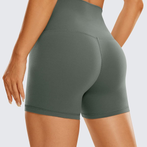 OEM High Waisted Spandex Biker Shorts for Women - Custom Workout Booty Soft Yoga Shorts Manufacturer | Tailored Designs & Quality Activewear Production