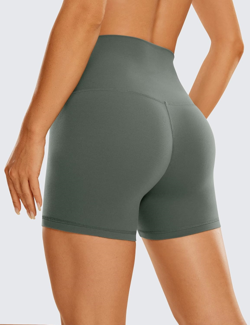 OEM High Waisted Spandex Biker Shorts for Women - Custom Workout Booty Soft Yoga Shorts Manufacturer | Tailored Designs & Quality Activewear Production