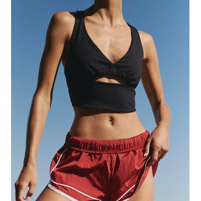 High Impact Sports Bras for Women,Racerback Running Bra Workout Crop Tank Tops Longline Sports Bra Push up