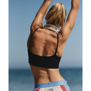 Sports Bras for Women,  Criss Cross Back Bras for Large Bust,  Strappy Yoga Workout Bra