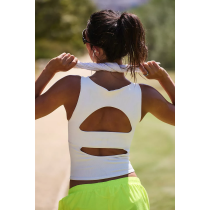 Custom Plus Size Crew Neck Slim Fit Sleeveless Yoga Tank Top by OEM Manufacturer – Specialized Production for Activewear, Perfect for Fitness Enthusiasts