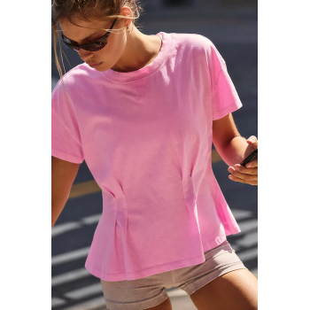 Women's short sleeve activewear  t shirts crew neck raglan sleeve sports tees