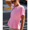 Women's short sleeve activewear t shirts crew neck raglan sleeve sports tees