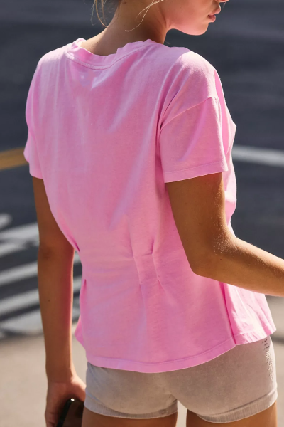 Women's short sleeve activewear  t shirts crew neck raglan sleeve sports tees