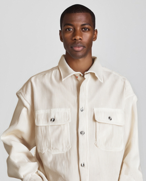 Men's Casual Lightweight Shirt Jacket Work Shacket Jackets Military Button Down Overshirt With Flap Pockets