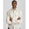 Men's Casual Lightweight Shirt Jacket Work Shacket Jackets Military Button Down Overshirt With Flap Pockets