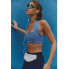 Custom Activewear Manufacturer - OEM Scoop Neck Sports Bra with Supportive Hollow Back, Removable Padding & Spaghetti Straps for Yoga and Gym Wear