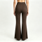Women Flare Yoga Pants 4 Way Stretch for Bootcut Leggings Sweat Wicking Pilates Athletic Trousers