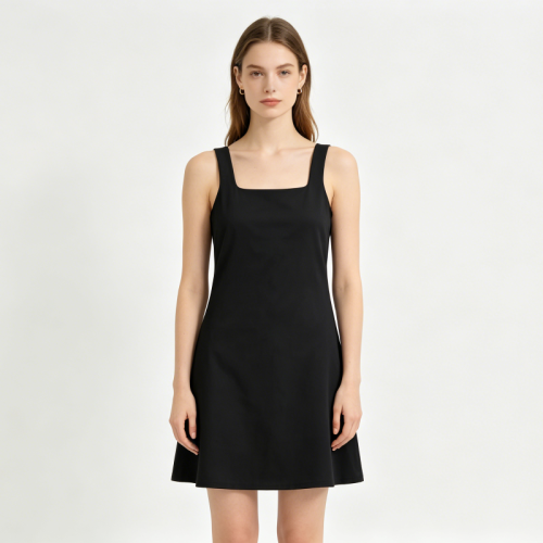 Women's one piece polo neck golf dress slim fit lightweight tennis clothing