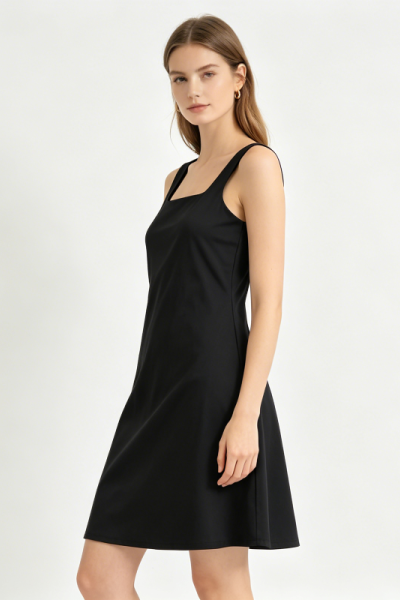 Women's one piece polo neck golf dress slim fit lightweight tennis clothing