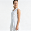Women Short Sleeve Polo Dress Breathable Fabric Golf Tennis Sports Dress Casual Loose Mini Dress