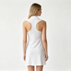 Women Sleeveless Halter for Tennis Dress Breathable Quick Dry Stretch Golf Athletic Mini Casual