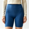 Women's High Waist Yoga Shorts Tummy Control 4-Way Stretch with Pockets Buttery Soft