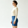 Women's High Waist Yoga Shorts Tummy Control 4-Way Stretch with Pockets Buttery Soft