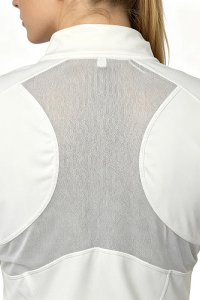 Women Mesh Athletic Jacket Turtleneck Sports Breathable Lightweight Summer Training Outerwear