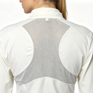 Women Mesh Athletic Jacket Turtleneck Sports Breathable Lightweight Summer Training Outerwear