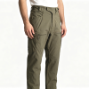 Men Stretch Cargo Pants Adjustable Waist Multi Zipper Pockets Outdoor Hiking Tactical Trousers