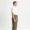 Men Stretch Cargo Pants Adjustable Waist Multi Zipper Pockets Outdoor Hiking Tactical Trousers