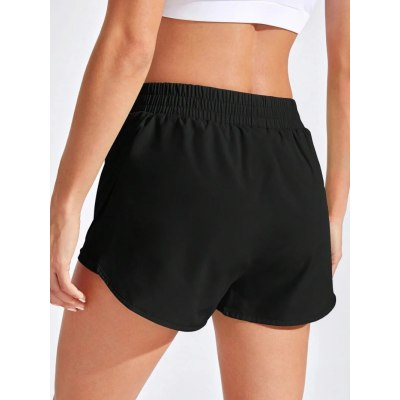Women 2-in-1 Yoga Shorts Quick Dry Built-in Liner Gym Workout Running Sport Shorts