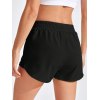 Women 2-in-1 Yoga Shorts Quick Dry Built-in Liner Gym Workout Running Sport Shorts
