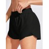 Women 2-in-1 Yoga Shorts Quick Dry Built-in Liner Gym Workout Running Sport Shorts