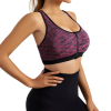 Women Sports Bra Front Zipper Sports Bra Breathable Shock‑proof Underwear High Impact Yoga Bra Running Vest Fitness Workout Tops