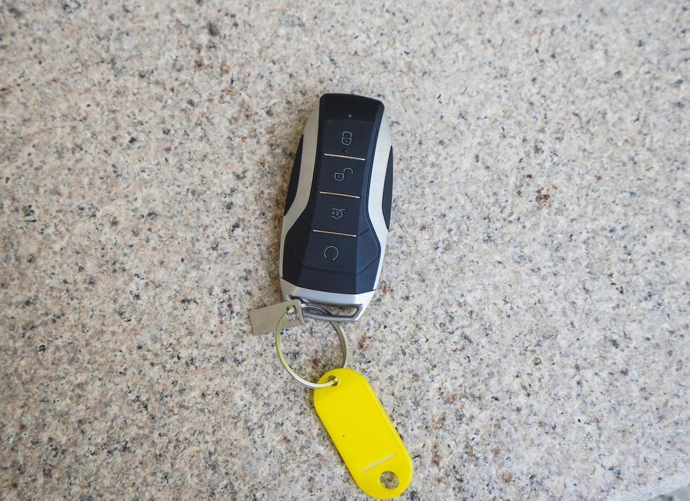 BYD Song hybrid electric vehicle Car key