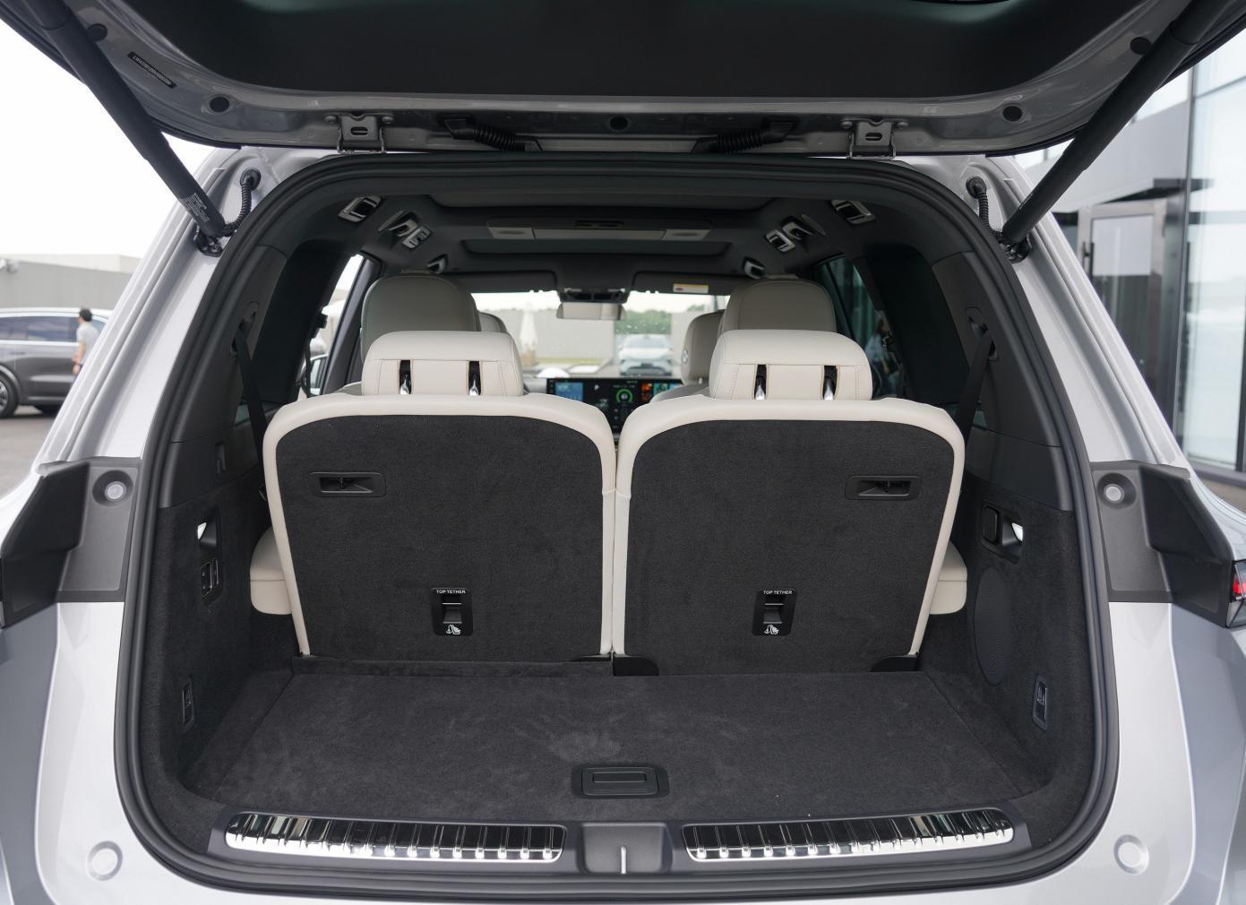 Ideal L9 electric suvs The trunk of the car