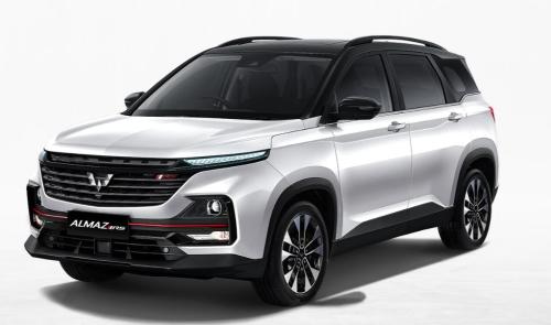 Wuling Almaz gas saving cars  SUV Hybrid Electrical Vehicle 2021