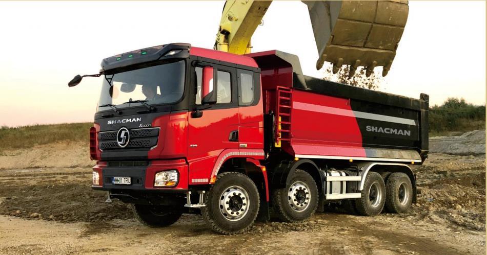 HOWO V7 heavy truck 400 horsepower 6X4 5.8m dump truck