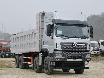 Second-hand Dongfeng Tianlong KC heavy truck 8X4 dump truck commercial vehicle