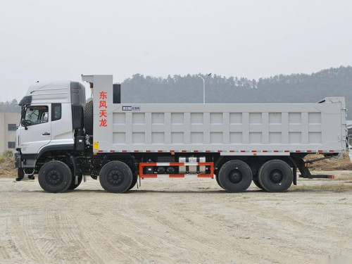 Second-hand Dongfeng Tianlong KC heavy truck 8X4 dump truck commercial vehicle