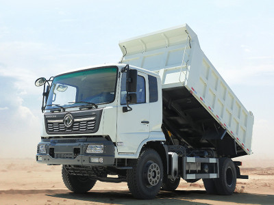 Dongfeng Tianlong VR series dump trucks are a good helper for efficient transportation of used cars