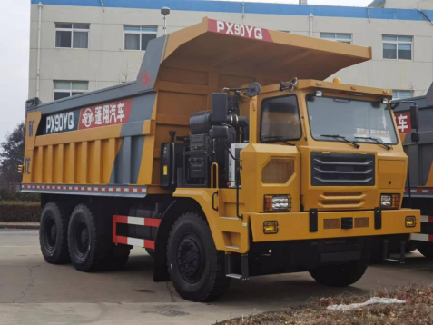 Powerful Used Mining Dump Trucks with a 30-70 Ton Capacity