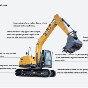 XE135G excavator is suitable for various engineering projects