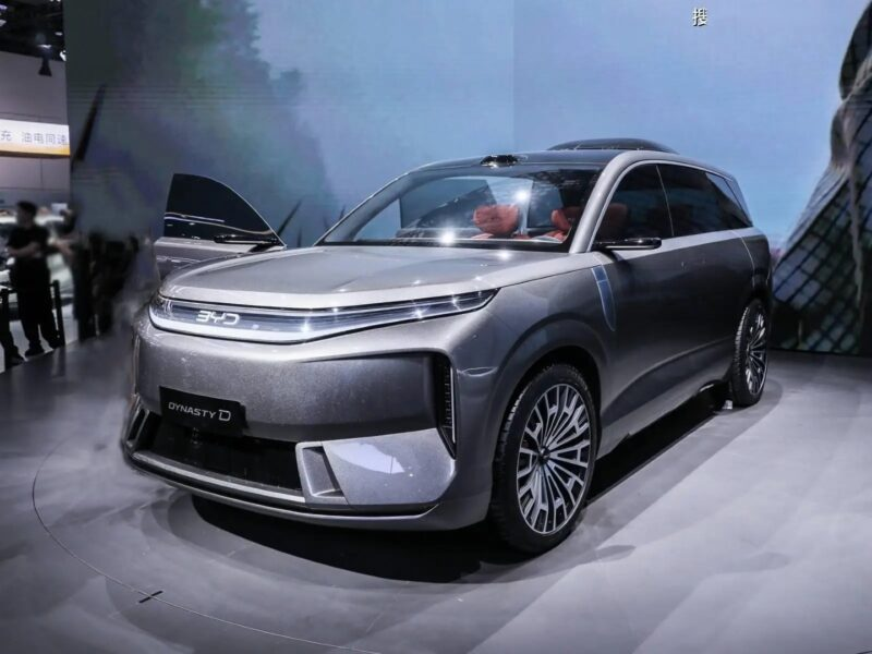 New BYD Dynasty large SUV to debut in camouflage