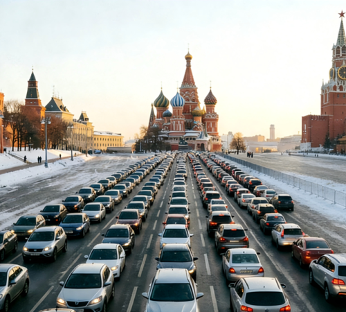 Russia's Used Car Imports Reach Record High in 2025