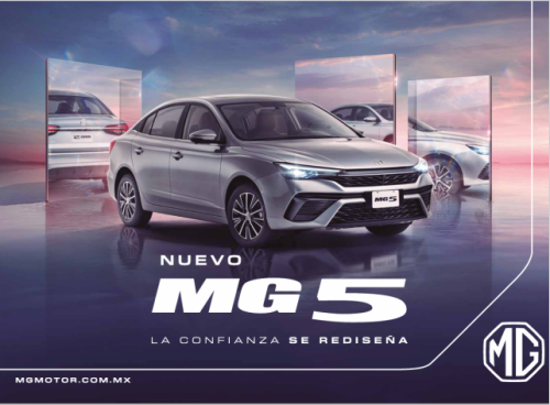 MG5 Mexican version 1.5L MT COM+ Euro 5 car for sale
