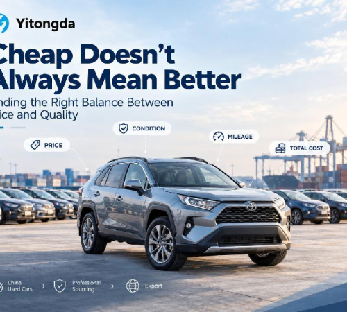 Why Are Cheap Used Cars So Hard to Find in China? A Guide to Used Car Sourcing