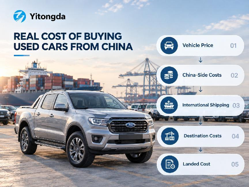 How to Calculate the Real Cost of Buying Used Cars from China? (2026 Update)