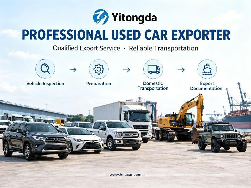 Professional Process for Exporting Used Cars from China